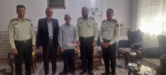 دیدار و سرکشی از ۴ پیشکسوت در شهرستان ساوه