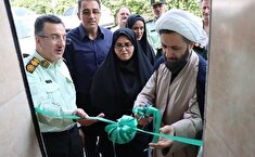 مراسم افتتاحیه اولین دفتر خدمات الکترونیک انتظامی (پلیس + 10 ) شهرستان خمام