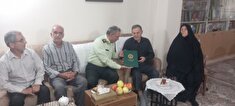 دیدار و سرکشی از پیشکسوت انتظامی در شهرستان بابل