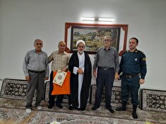 دیدار باپیشکسوت انتظامی در شهرستان محمودآباد