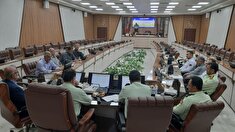 برگزاری دومین جلسه قرارگاه تابان در ستاد فرماندهی انتظامی استان مازندران