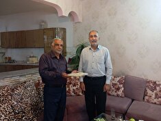 دیدار رئیس کانون بازنشستگان خوی با پیشکسوتان