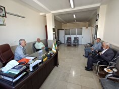 برگزاری جلسه تعاملی مسئول کمیته نیروهای مسلح توسعه عتبات عالیات استان با کانون استان