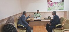 دیدار فرمانده انتظامی استان با رئیس کانون بازنشستگان انتظامی استان کهگیلویه و بویراحمد
