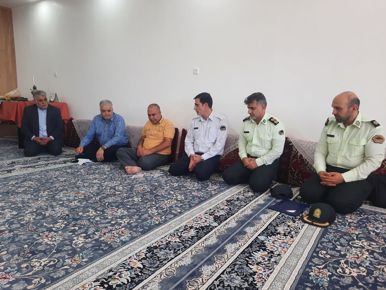دیدار و عیادت از پیشکسوت‌بازنشسته جناب آقای محمد میرزایی
