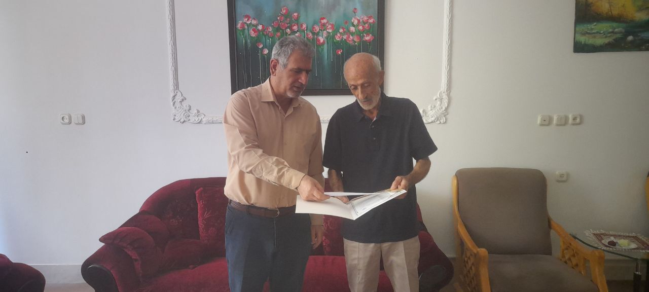دیدار و ملاقات با 6 بازنشسته و مستمری بگیر ملایر