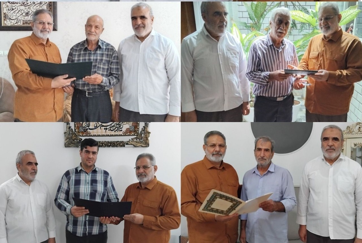 دیدار رئیس کانون استان قم با ۵ نفر از پیشکسوتان