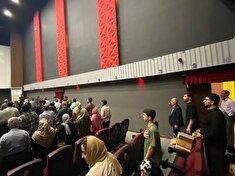 نمایش فیلم سینمایی اطاقک گلی درسینماعصرجدید شهرستان گرگان