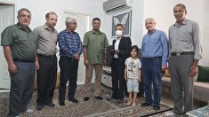 دیدار  و سرکشی از بازنشستگان  و بیماران درشهرستان گنبدکاووس