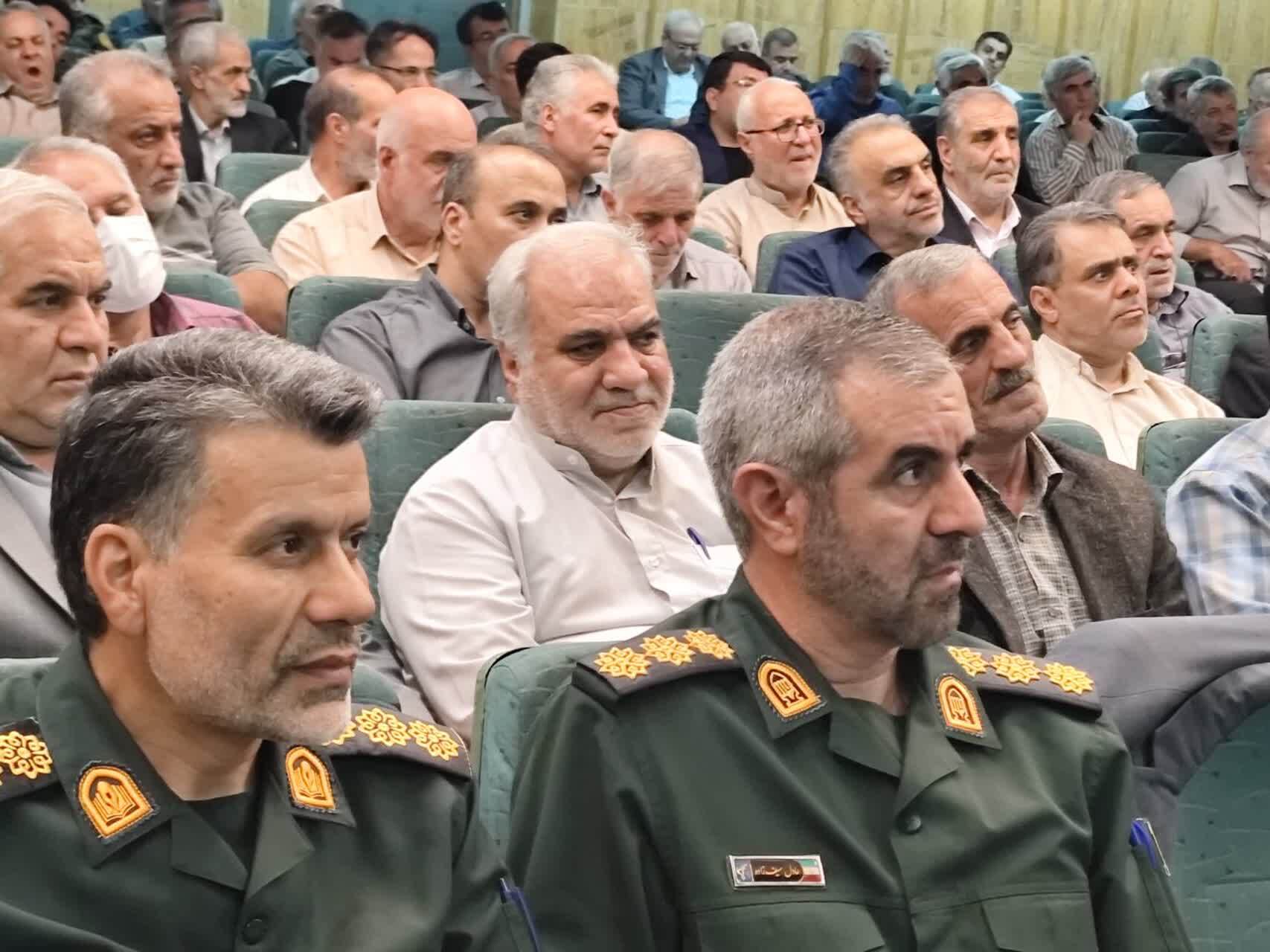 همایش اقتدار عرصه دفاعی امنیتی بسیج پیشکسوتان تبریز