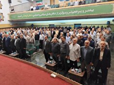 همایش اقتدار عرصه دفاعی امنیتی بسیج پیشکسوتان تبریز