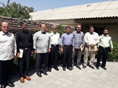دیدار رئیس کانون بازنشستگان انتظامی شهرستان مراغه با ۶ پیشکسوت بازنشسته