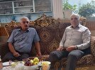 عیادت از بازنشسته شیرزاد بهارستان باجگیران در شهرستان شیروان