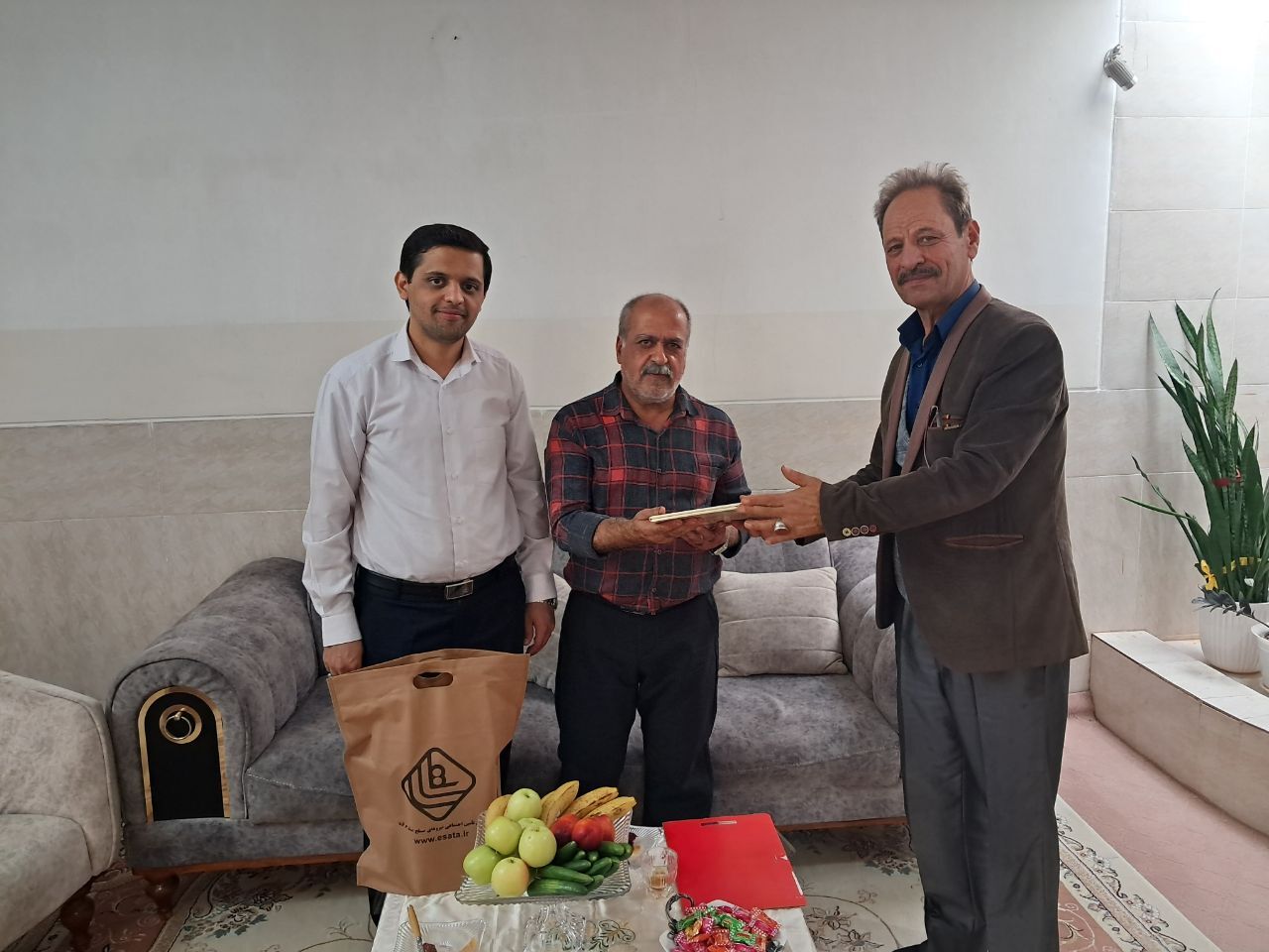 دیدار و سرکشی از 3 پیشکسوت در شهرستان محلات