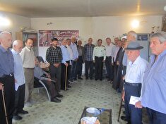 دیدار فرمانده انتظامی شهرستان مرند با تعداد ۲۰ نفر از بازنشستگان و اعضاء وابسته