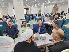 ضیافت بازنشستگان و مستمری بگیران نیروهای مسلح شهرستان مشگین شهر