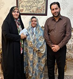 دیدار با مستمری بگیر خانم یوسفی