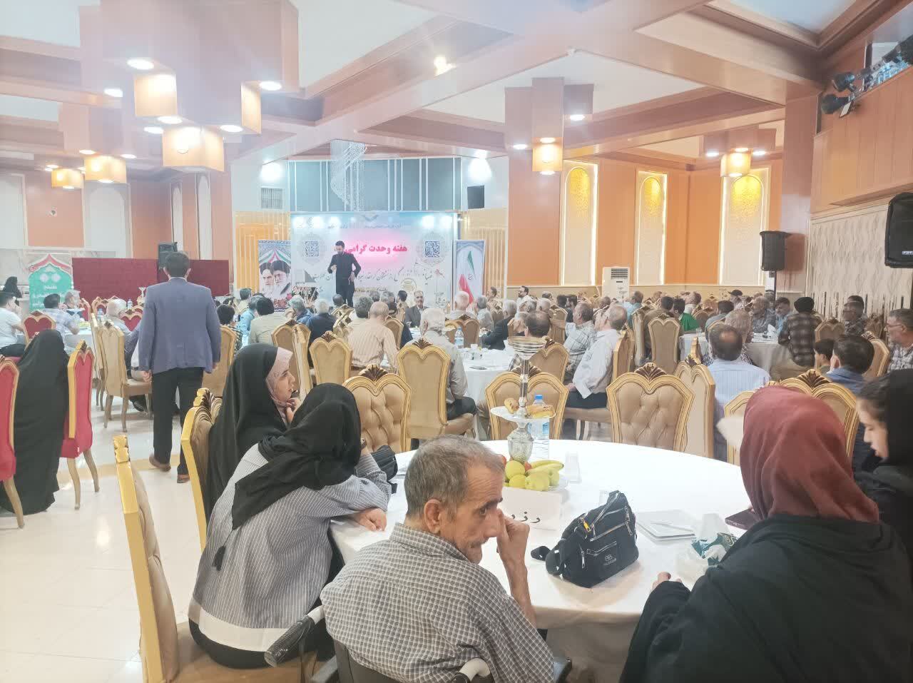 برگزاری مراسم ضیافت در شهرستان محلات