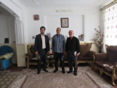 دیدار صمیمی با بازنشسته جناب آقای سید احمد خدائی