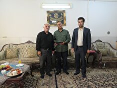 دیدار صمیمی با بازنشسته جناب آقای محمد سیفی احمد آبادی