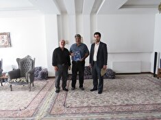 دیدار صمیمی با بازنشسته جناب آقای محمد زارع رشکوئیه