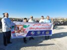 برگزاري همایش پیاده روي خانوادگی نیروهای مسلح شهرستان ایلام