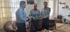 دیدار و تجلیل ازپیشکسوت انتظامی در شهرستان ساری