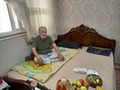 دیدار با بازنشسته جانباز غرب تهران بزرگ