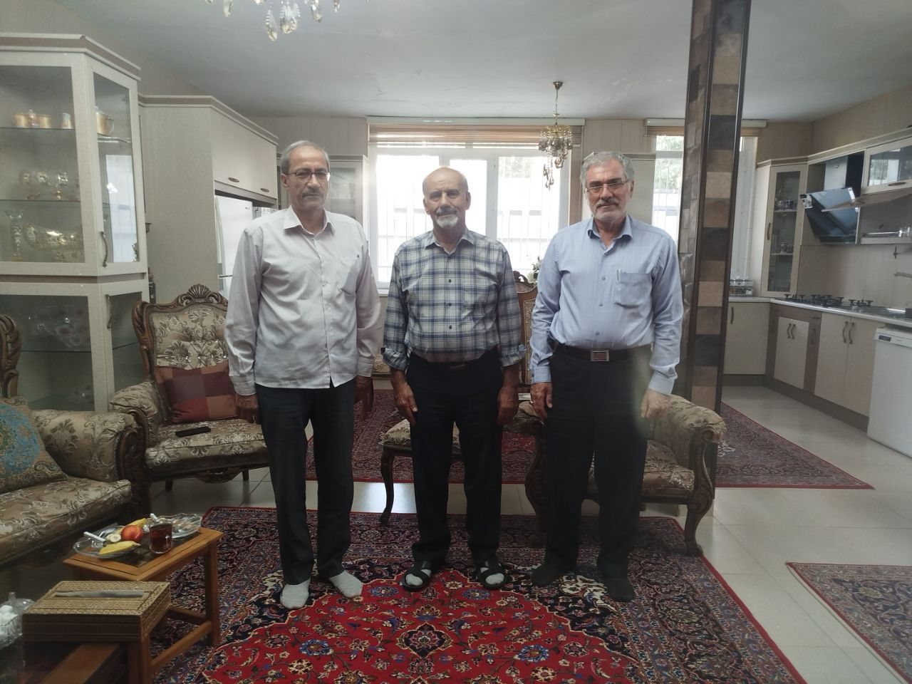 دیدار با ۴پیشکسوت بازنشسته استان کرمانشاه