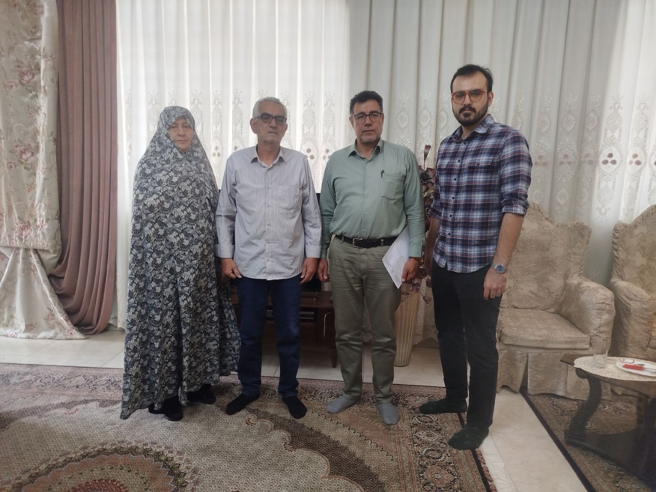 دیدار با ۴پیشکسوت بازنشسته استان کرمانشاه