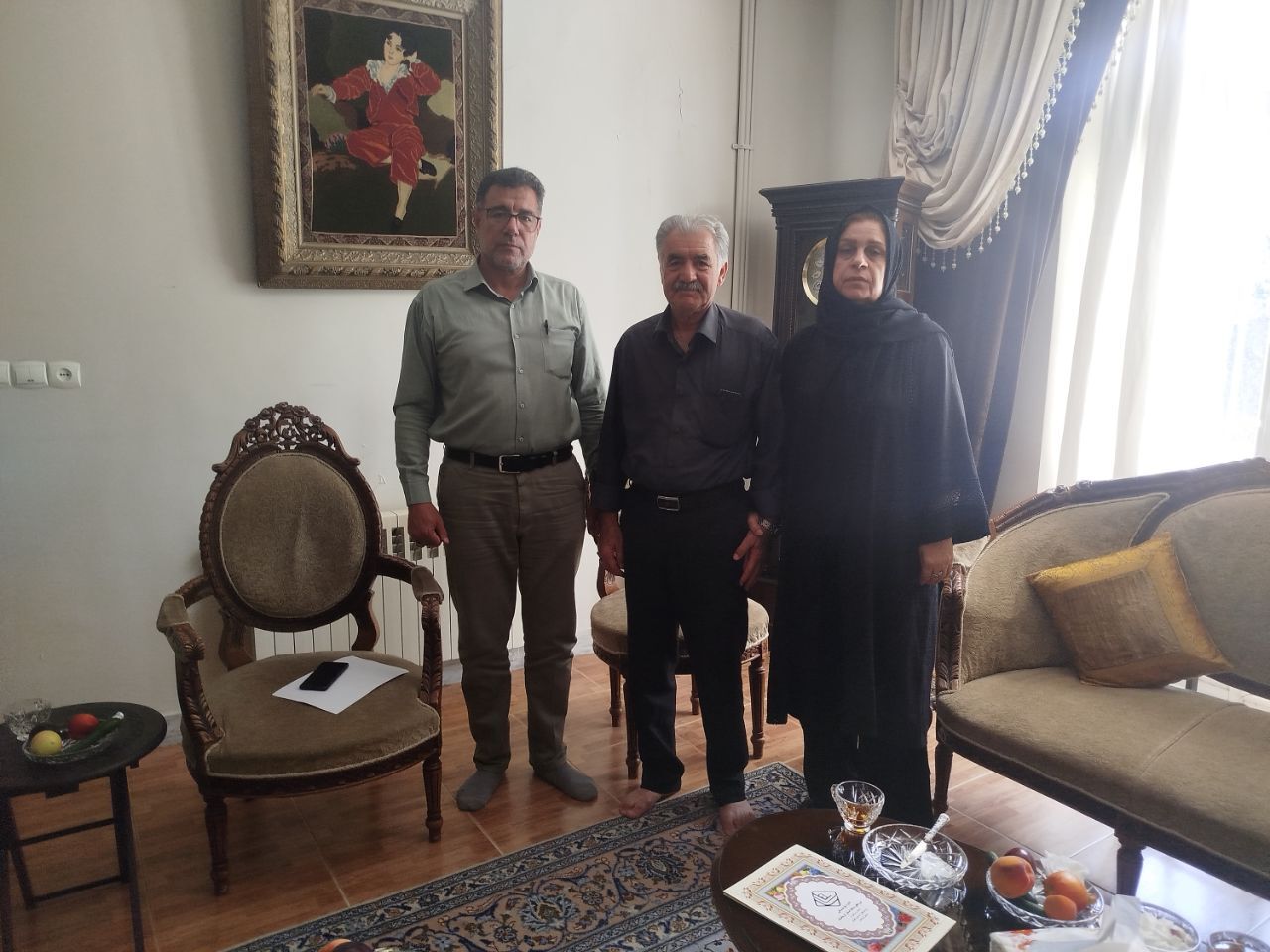 دیدار با ۴پیشکسوت بازنشسته استان کرمانشاه