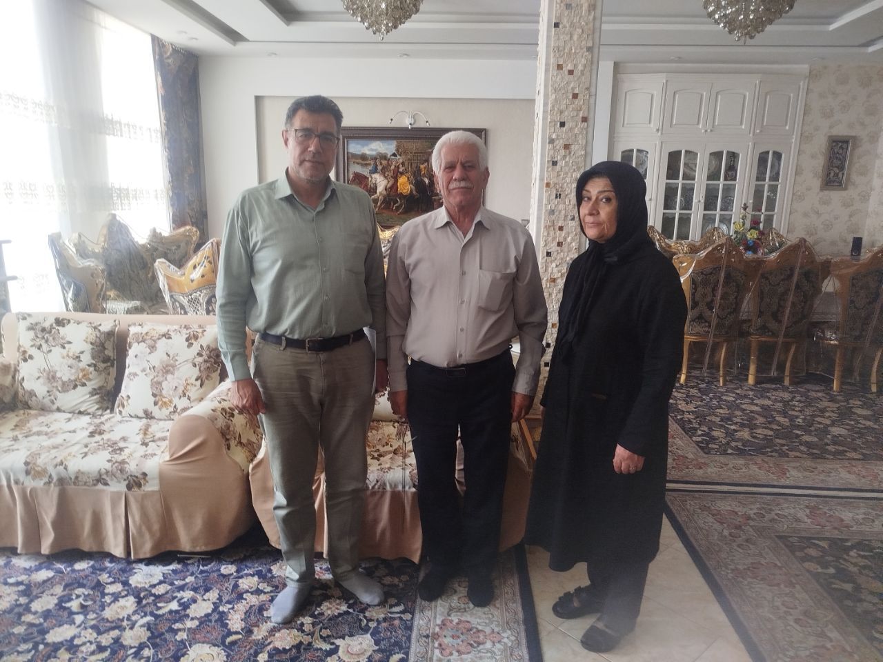 دیدار با ۴پیشکسوت بازنشسته استان کرمانشاه