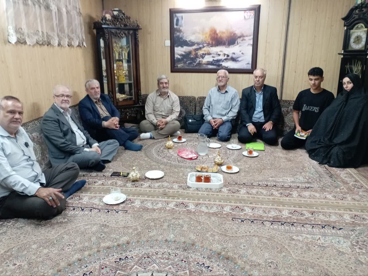 دیدار سردار استادی از کانون بازنشستگان حفا فراجا با دو تن از اعضای وابسته استان البرز