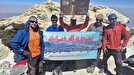 صعود پیشکسوت انتظامی شهرستان بجنورد به قله دماوند