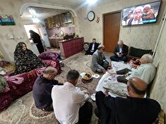 دیدار با پیشکسوتان شهرستان خمام