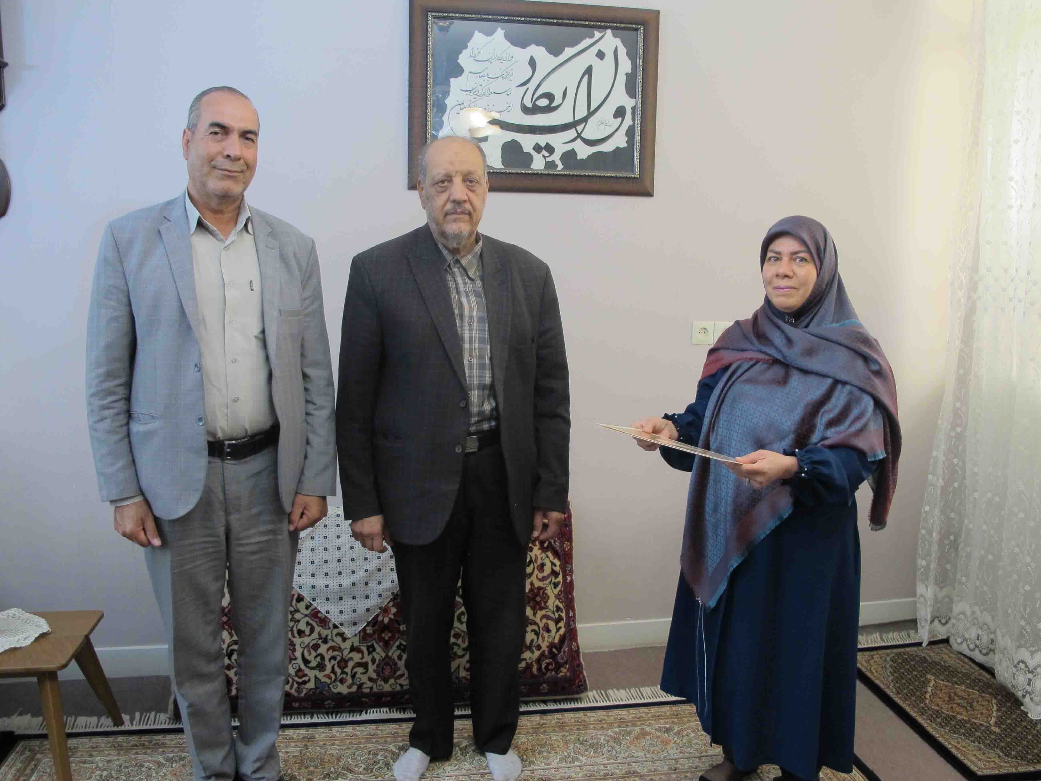 دیدار رئیس کانون بازنشستگان استان مرکزی با 5 نفر از پیشکسوتان