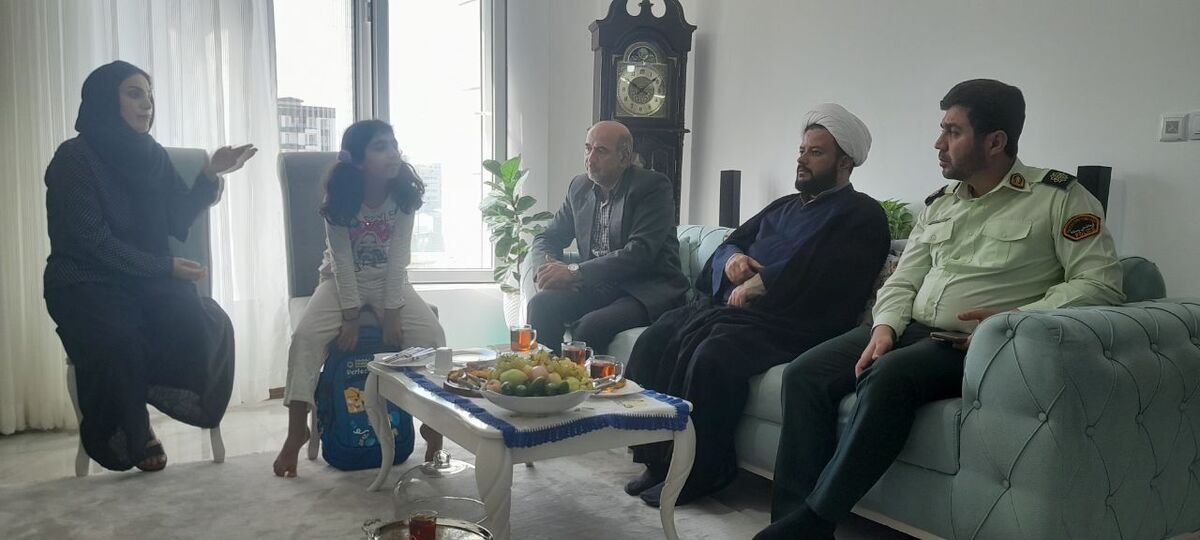 دیدار از فرزند ایتام در شهرستان بابلسر