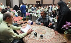برگزاری میز خدمت معاون فراجا در استان قزوین