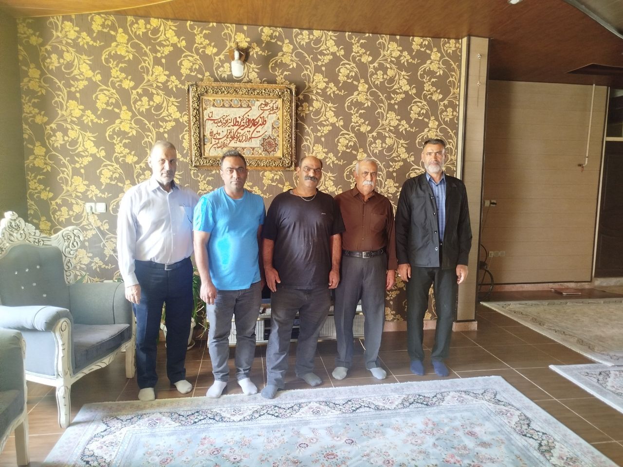 دیدار با ۱۲پیشکسوت بازنشسته استان کرمانشاه.