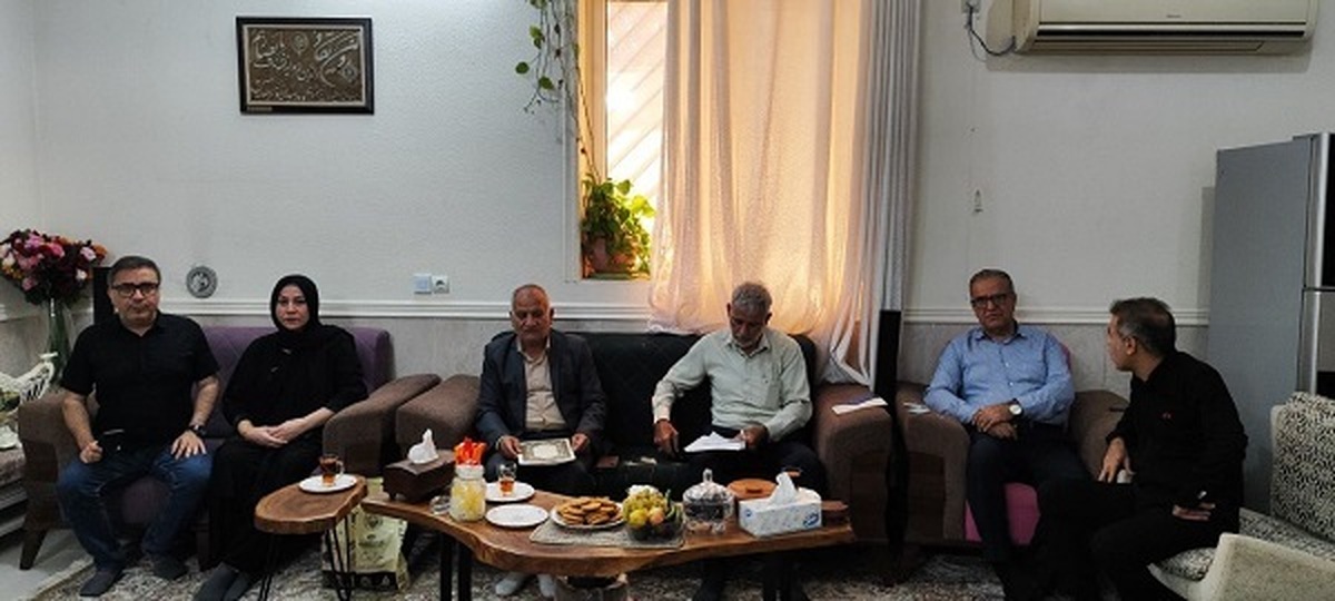 دیدار و سرکشی از مستمری بگیر  سرکار خانم فاطمه دغیله عبادی