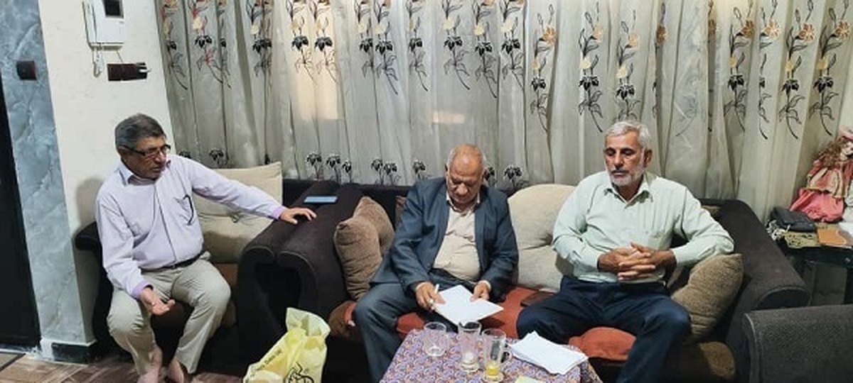دیدار و سرکشی از پیشکسوت انتظامی عبدالرسول قدرتیان