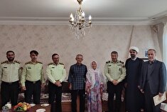 دیدار فرمانده انتظامی استان با پیشکسوت بازنشسته همایون کبیرکوه