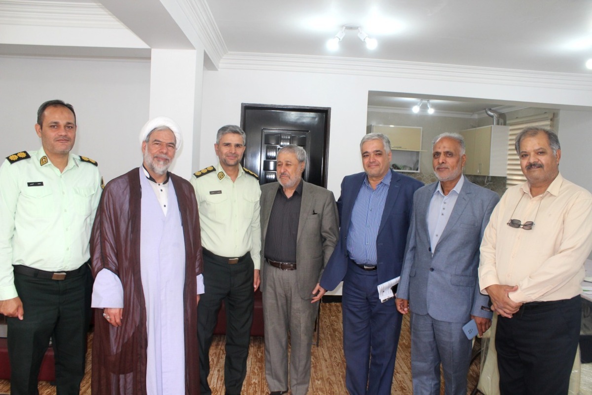  دیدار با فرمانده انتظامی شهرستان طبس