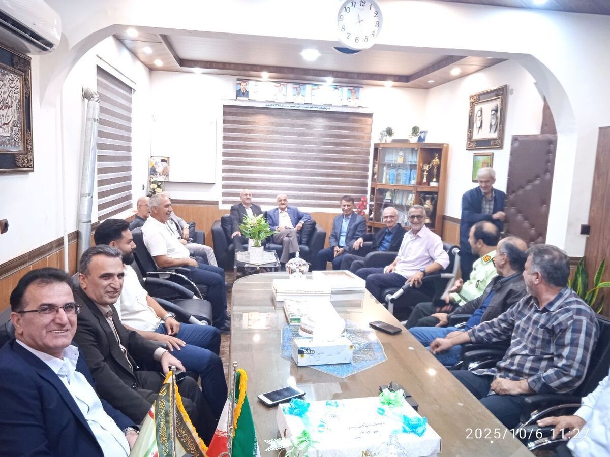 دیدار مسئول کانون‌ و جمعی از بازنشستگان انتظامی شهرستان با فرمانده انتظامی شهرستان رامسر