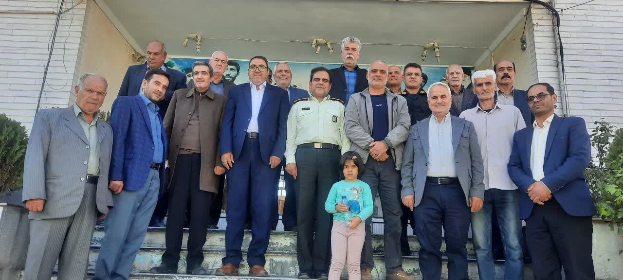 دیدار و نشست صمیمی تعدادی از بازنشستگان شهرستان مرند به هیئت رئیسه فرماندهی انتظامی شهرستان