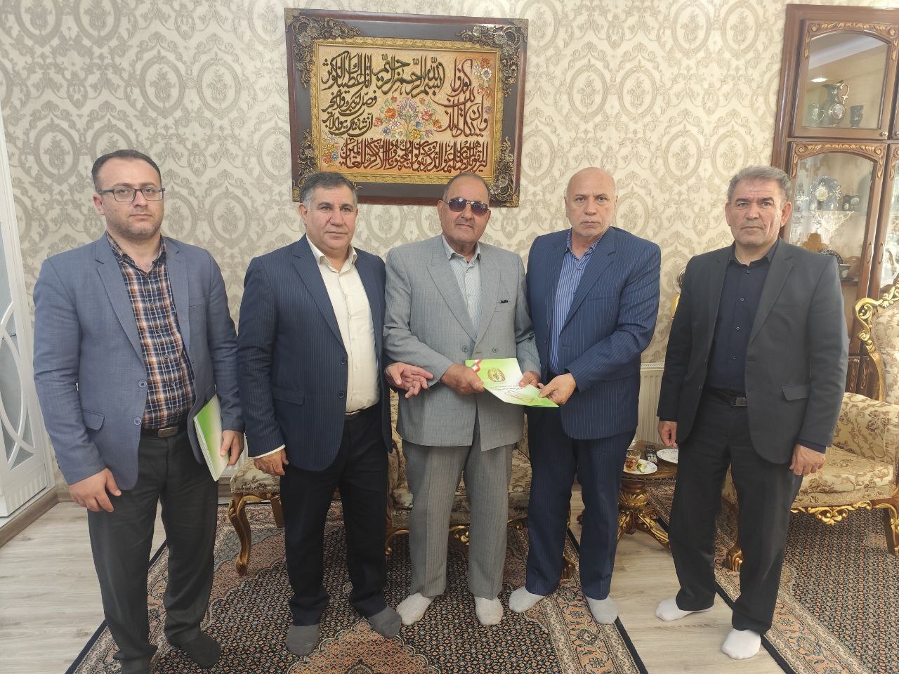 دیدار با 10 تن از بازنشستگان استان اردبیل بمناسبت هفته نیروی انتظامی