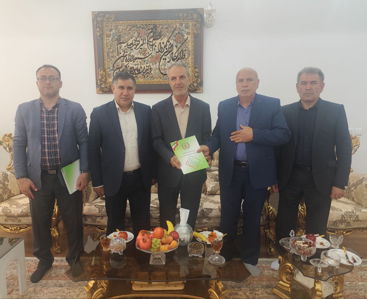 دیدار با 10 تن از بازنشستگان استان اردبیل بمناسبت هفته نیروی انتظامی