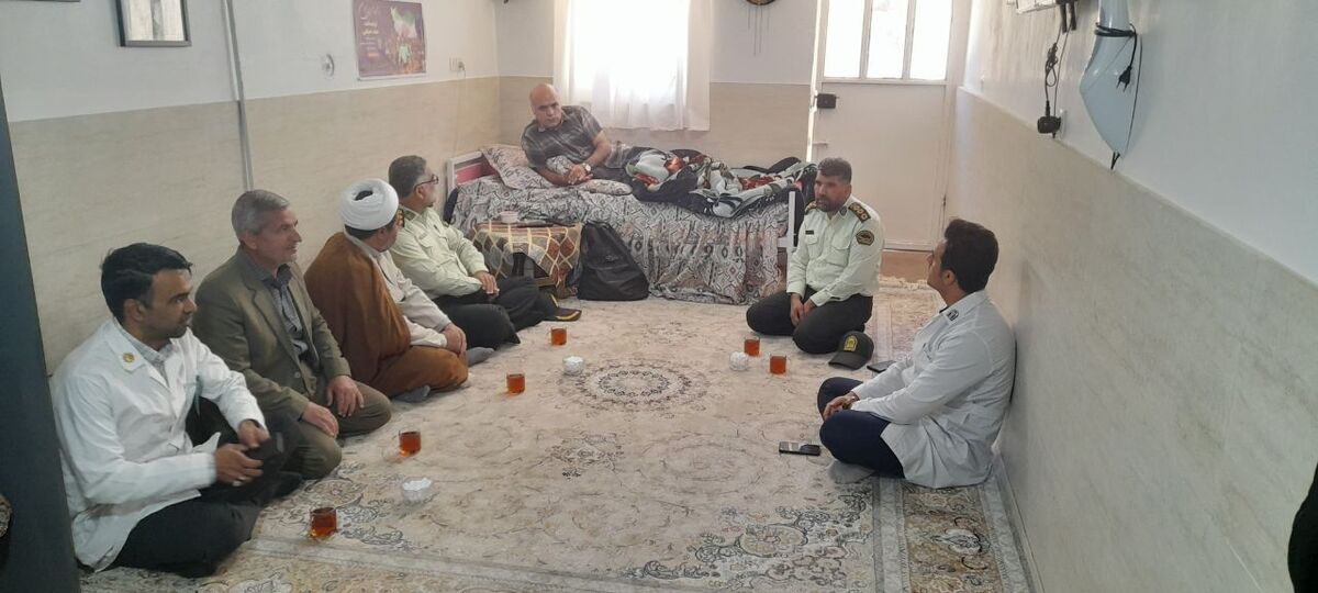 دیدار با پیشکسوت معلول و قطع نخاعی مهدی یساولی در شهرستان قوچان