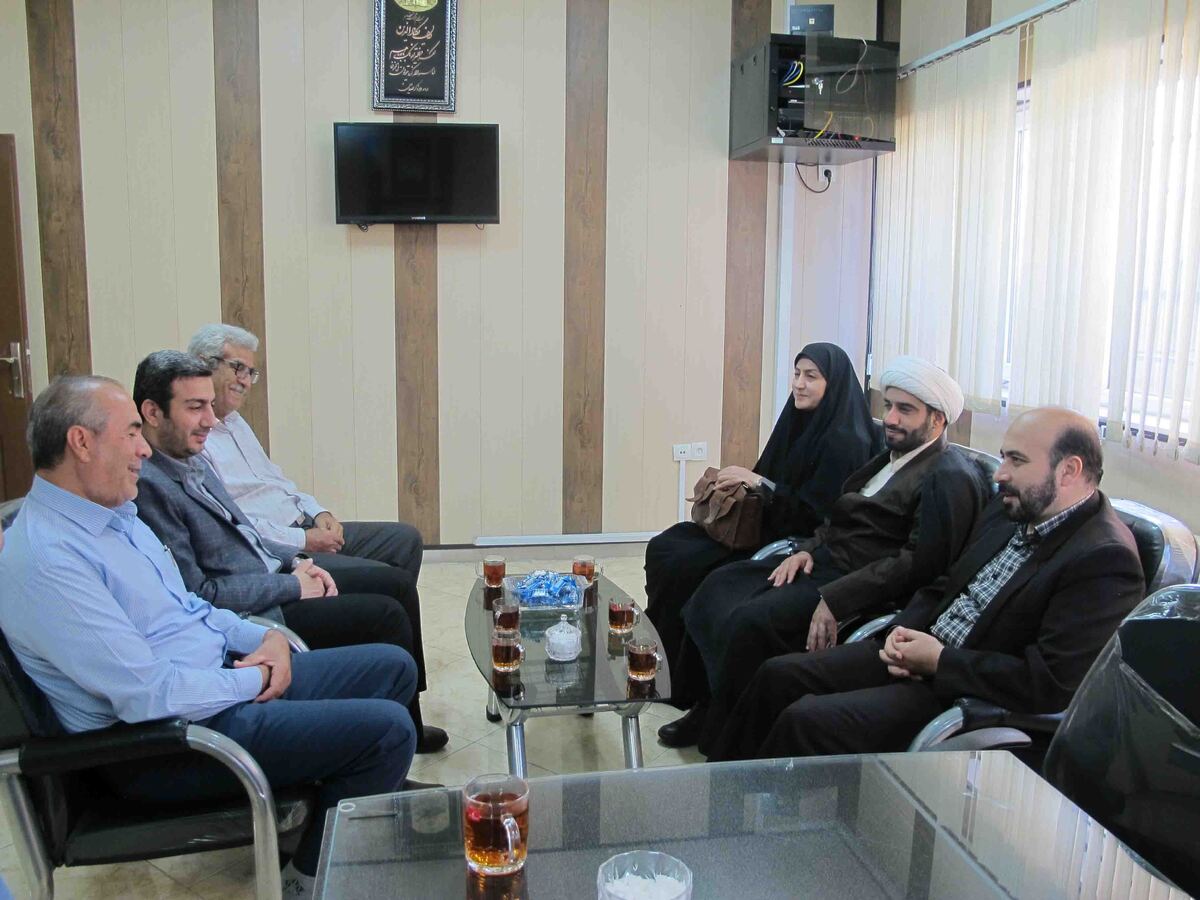دیدار با مدیرکل اداره تامین اجتماعی نیروهای مسلح استان مرکزی