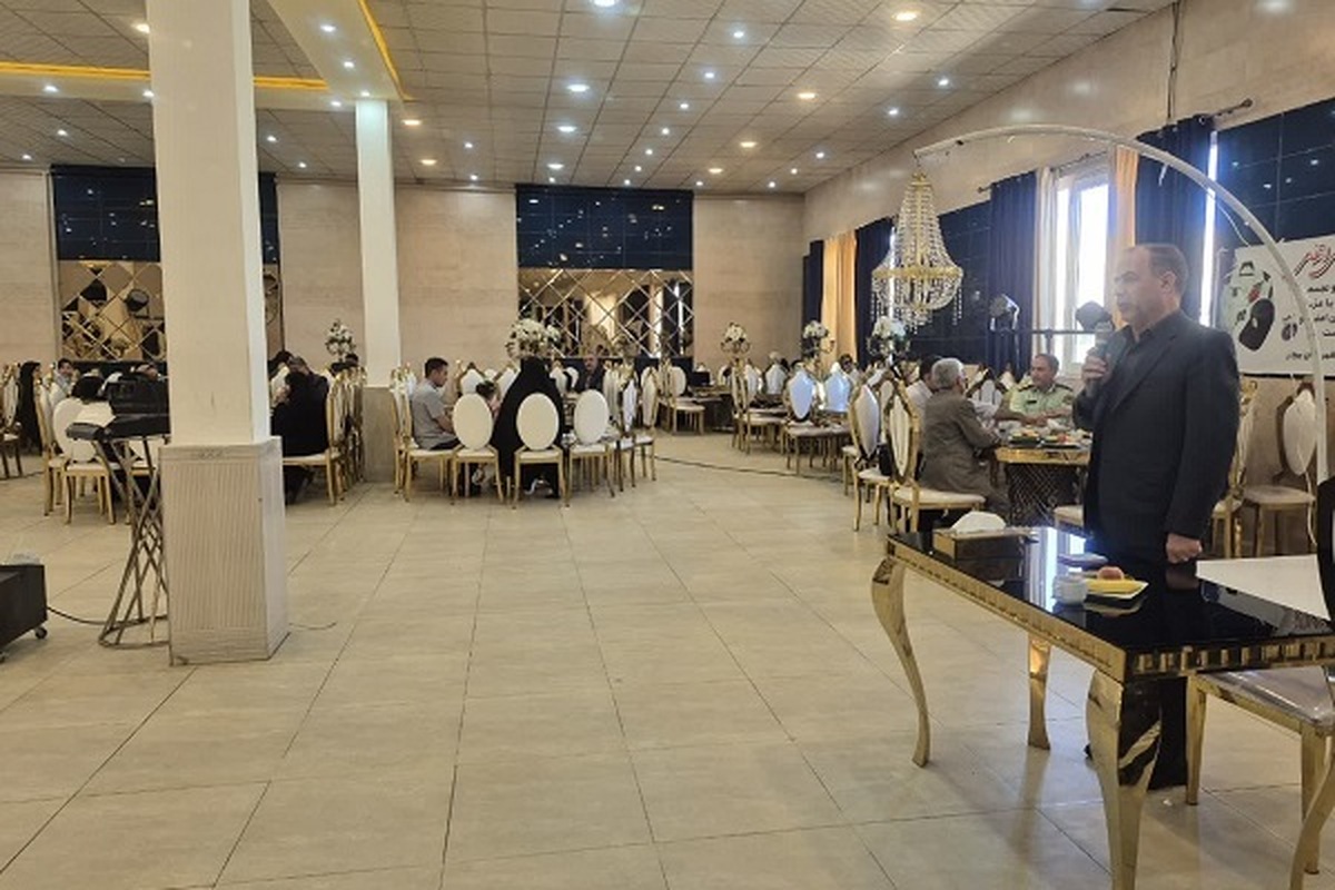 برگزاری ضیافت خانوادگی شهرستان بیجار با حضور ۵۵ بازنشسته و خانواده آنها